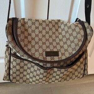 Gucci diapers bag